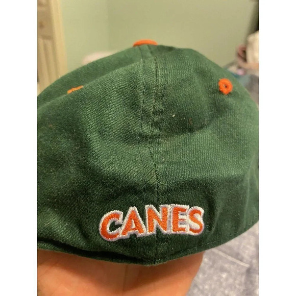 UM HURRICANES - UNIVERSITY OF MIAMI HURRICANES - YOUTH ONE SIZE FITS MOST HAT - Picture 3 of 7